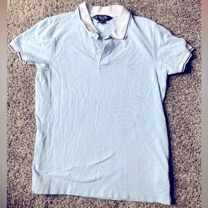 Brooks Brothers Baby Blue Polo Tee
Men’s Small Worn Once
ZERO FLAWS
send offers!